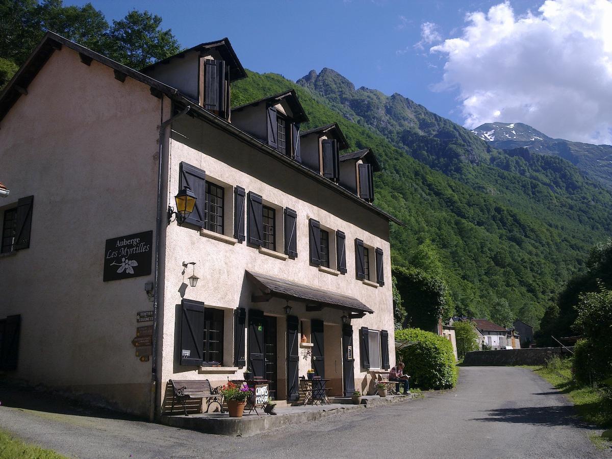 Auberge Les Myrtilles Couflens Eksteriør billede
